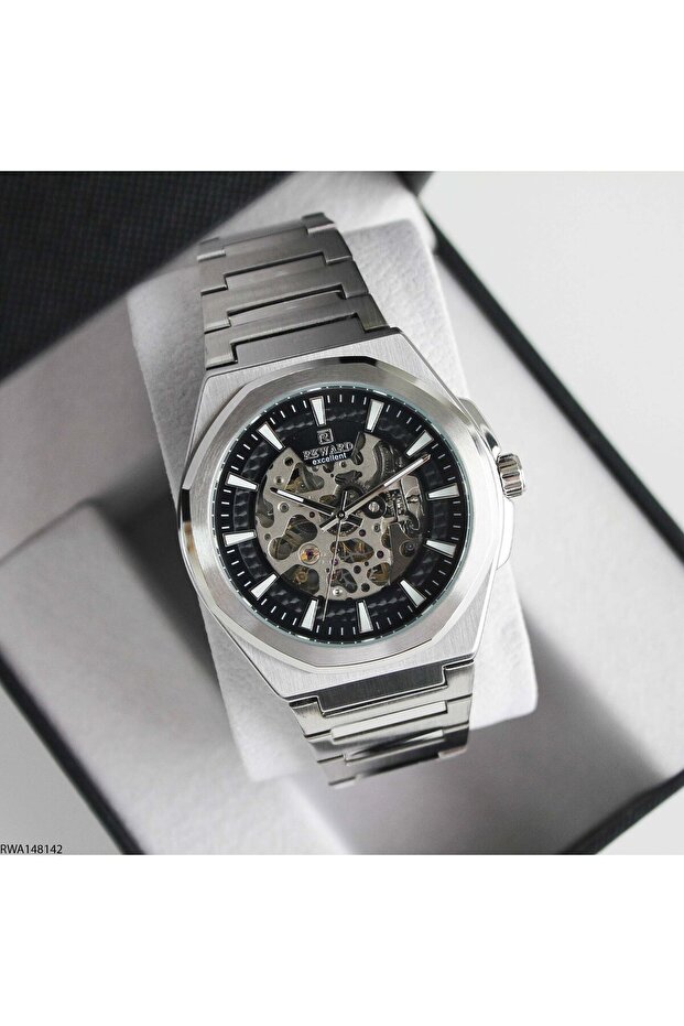 Rwa148142 Automatic Men's Wristwatch with Steel Strap