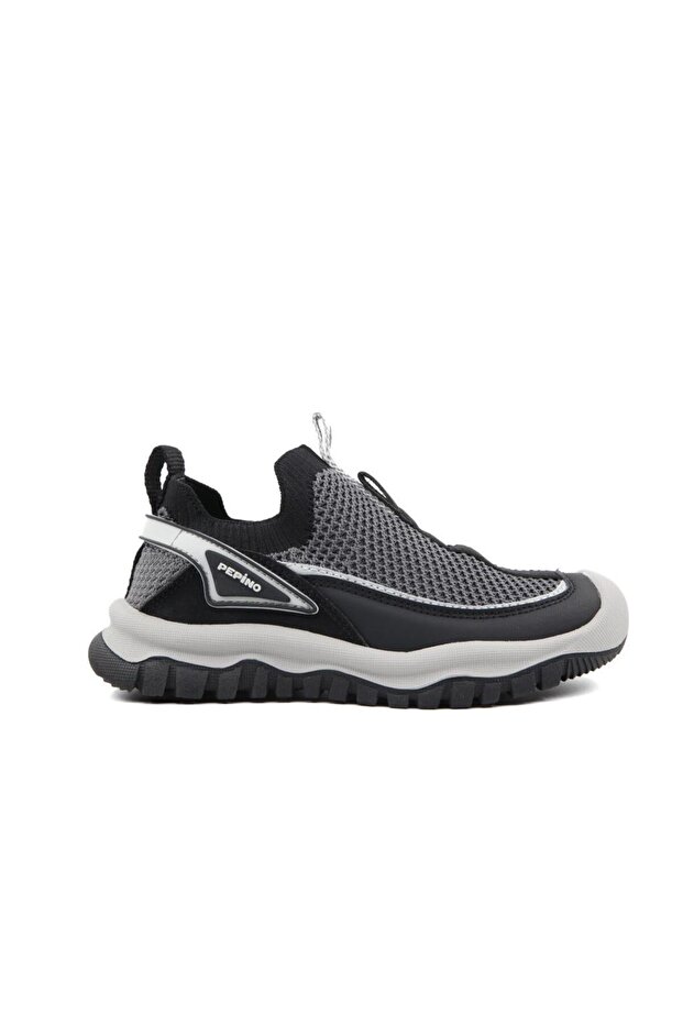 2233 Smoked Black Kids Sneakers