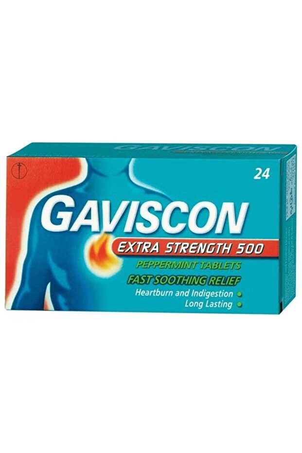 EXTRA 500MG PEPPRMNT TAB 24S