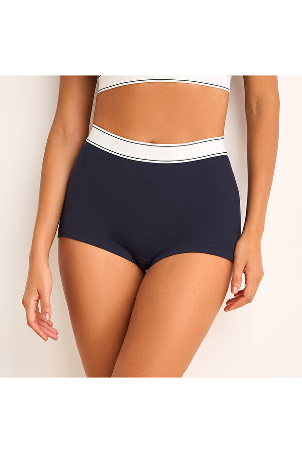 Intimates Boyshorts with Contrast Waistband