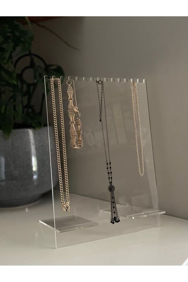 حامل قلادة كبير من Plexi