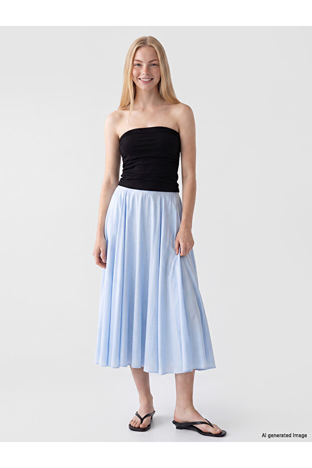 Original High Waist A-Line Skirt