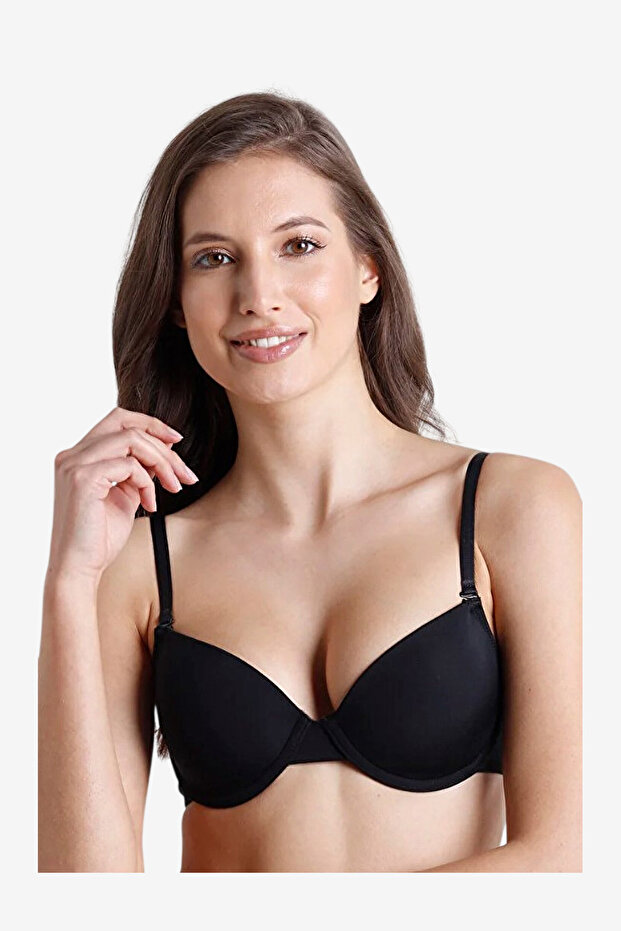 Women Daylift Black Lifting Wired Bra