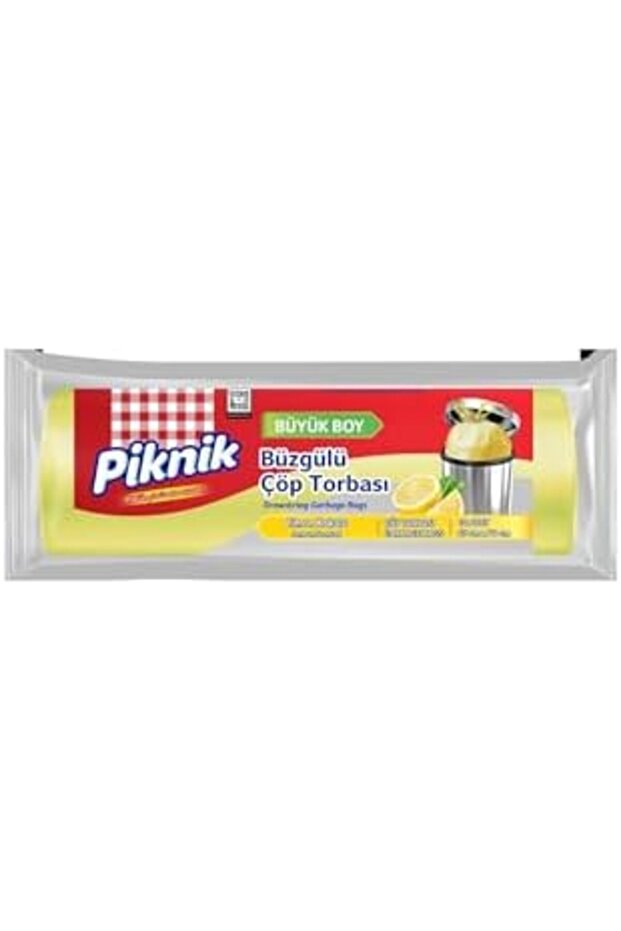 Avenika Store Garbage Bag Drawstring Large 15&Apos;Li Lemon 2100 Mur 1292684