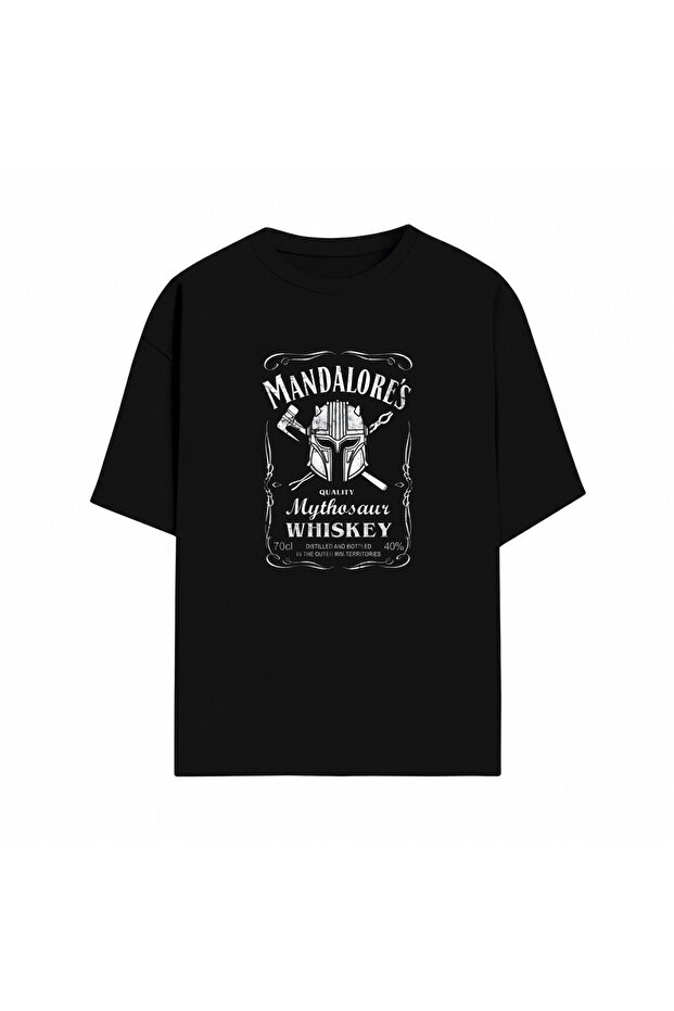 The Mandalorian Design Printed Premium Unisex Cotton T-Shirt | Specially Designed High-Quality Printed T-Shirt