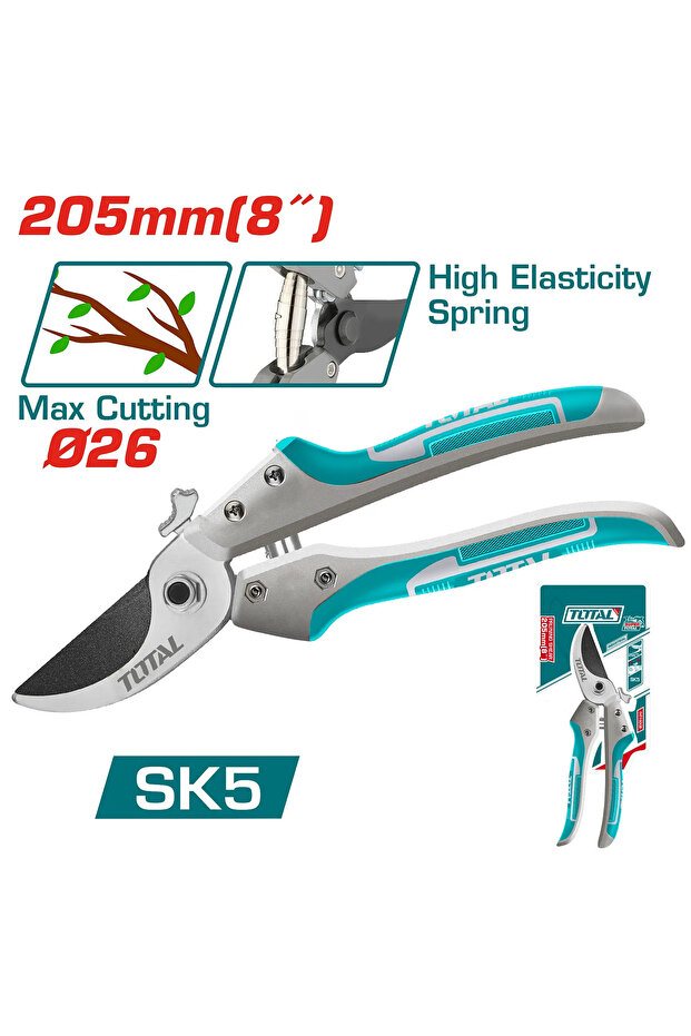 مقص اغصان 8" THT15308 توتال