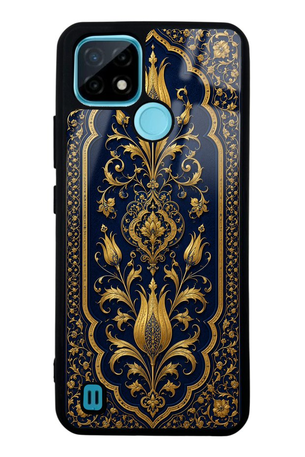 Realme C21 Sapphire Ottoman Gold Design Glossy Phone Case