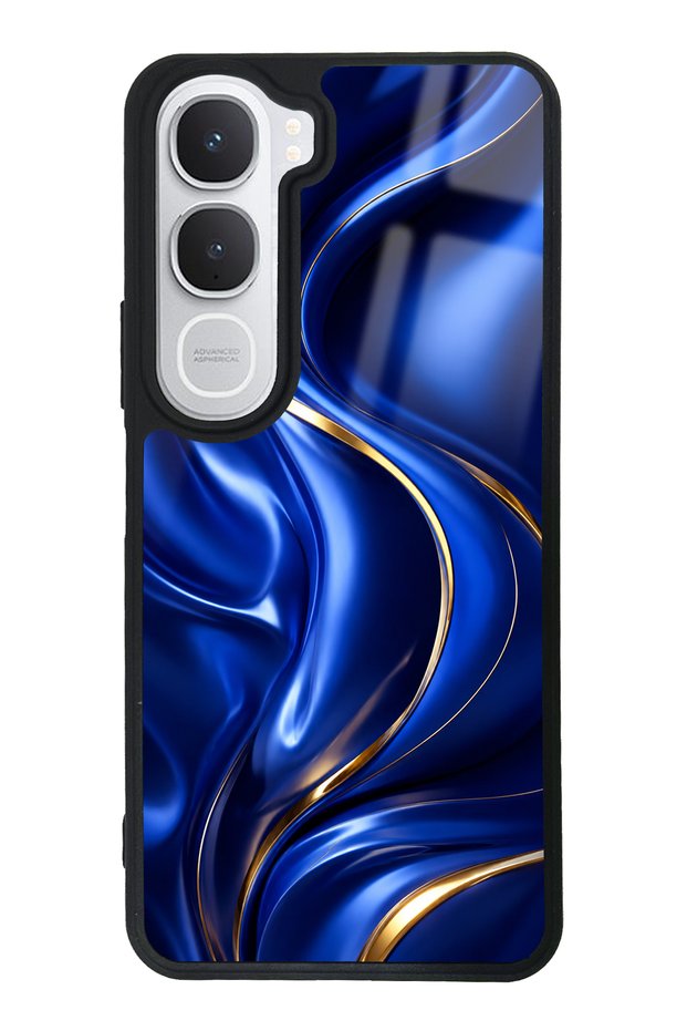Vivo Y31 Royal Sapphire Flow Design Glossy Phone Case