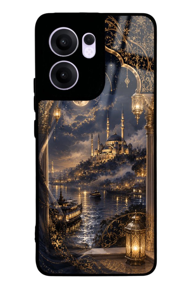 Oppo Reno 13F Midnight Bosphorus Design Glossy Phone Case