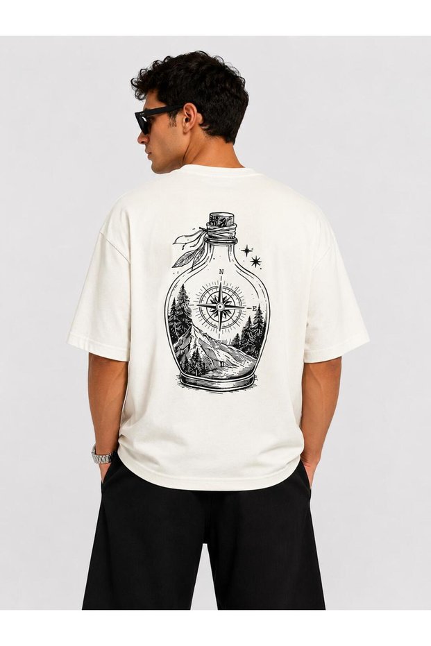 Men's oversized printed t-shirt
