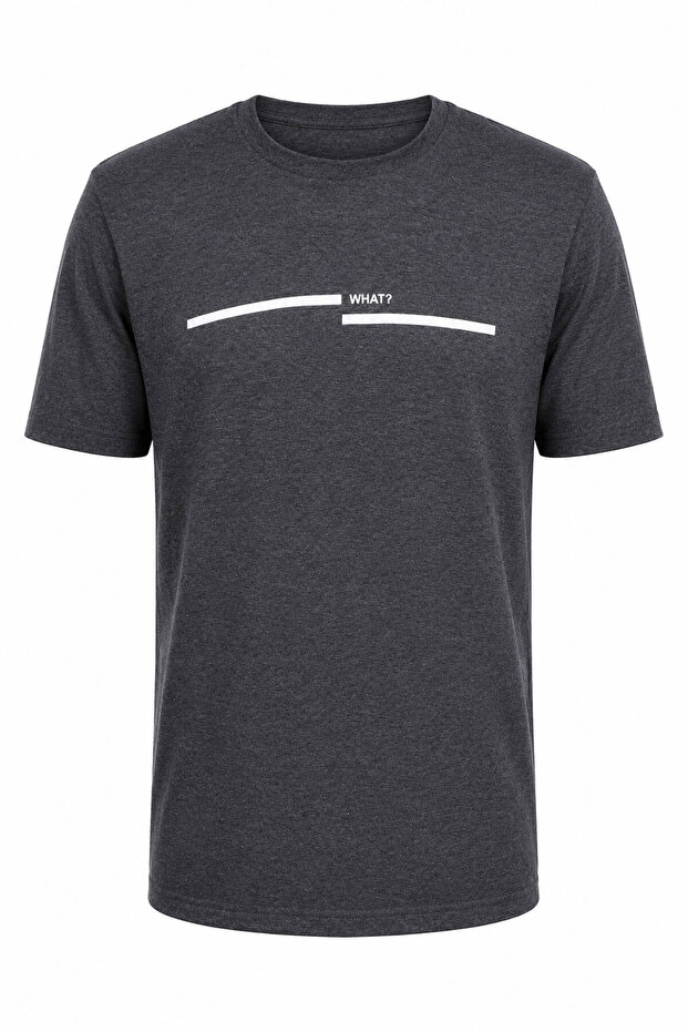 What Print Supremes Anthracite Men's T-Shirt 226-34
