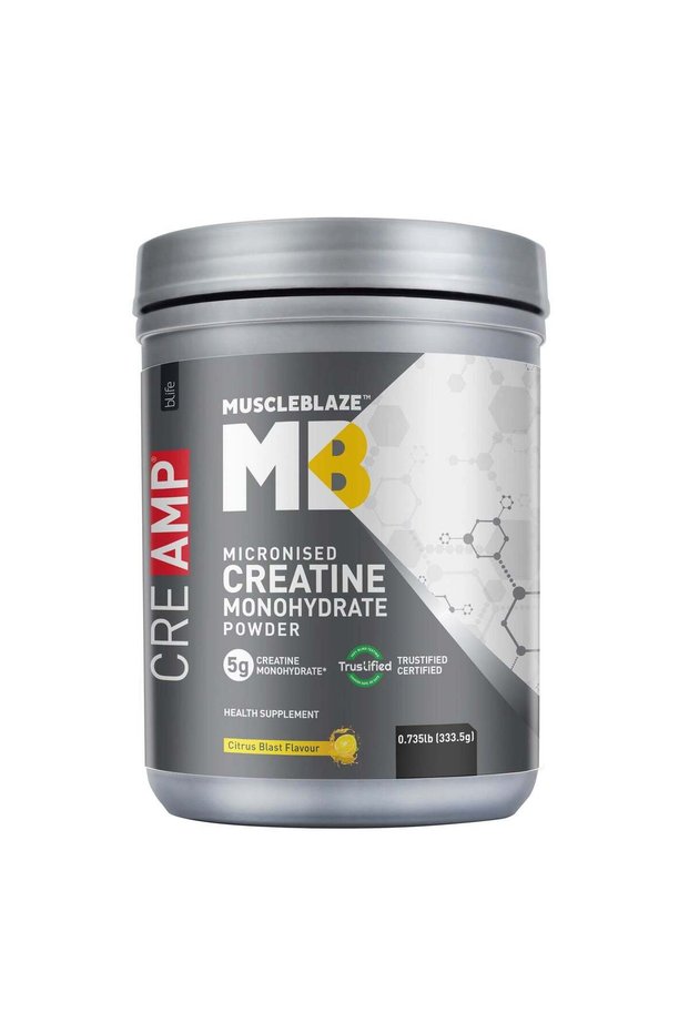 Creatine Monohydrate CreAMP 300gm citrust blast.