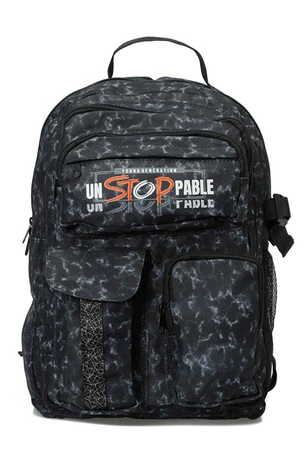 Backpack Boy Black Multi Bts Unstop Bpck