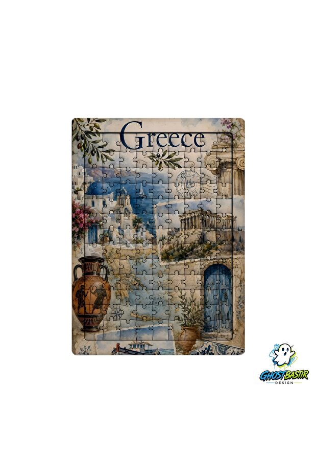 Greece 99 Piece Standing Puzzle – Decorative Children's Puzzle 0238