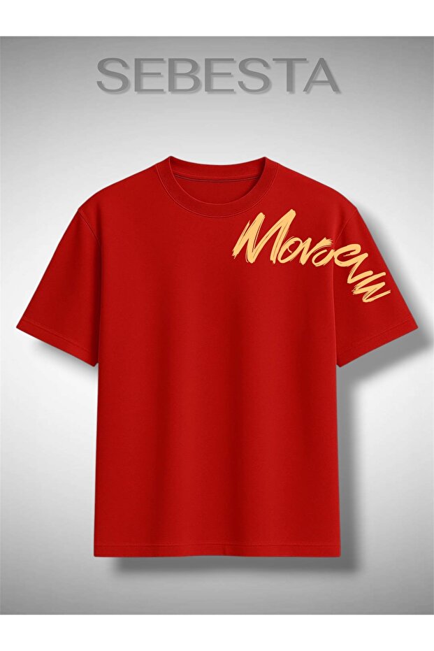 Move on Printed Premium Oversize T-Shirt