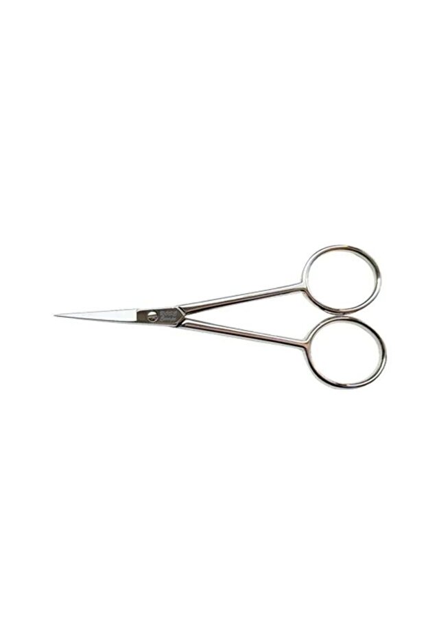 004-450 Thick Embroidery Scissors No: 4.5 Inch / 11.43 cm - Nickel Plated