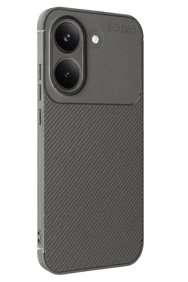 Ilkestor Poco X8 Pro Auto Focus Carbon Cover (193349) - Gray