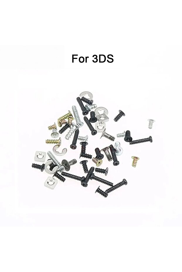 Bundle 1 For 3DS 1set Replacement Philips Head Screws Set For 3DS XL LL New 3DS LL XL Game Console S