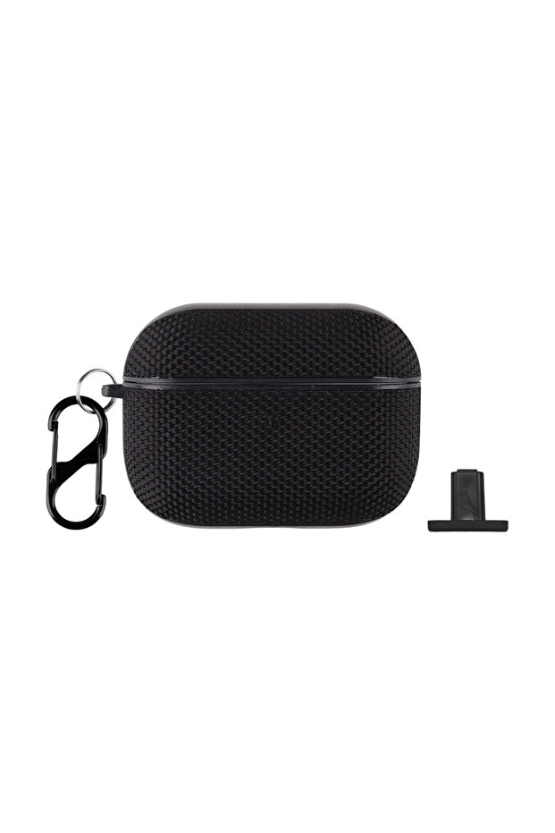 غطاء نايلون لسماعات AirPods Pro 3 و Pro 2 و 4، علبة سماعات لاسلكية بتقنية البلوتوث
