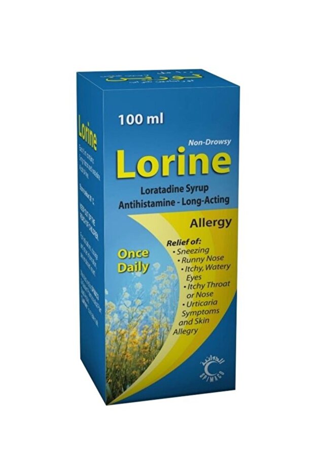 Lorine Syrup Used To Treat Allergy, 100 ml