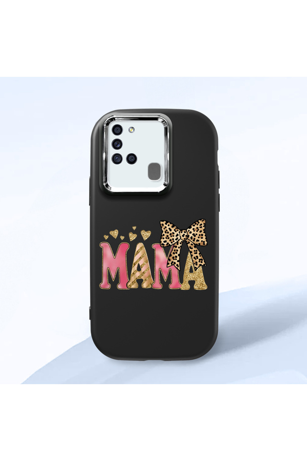 Samsung Galaxy A21S Compatible Black Silicone Case with Shock-Absorbing Camera Protections