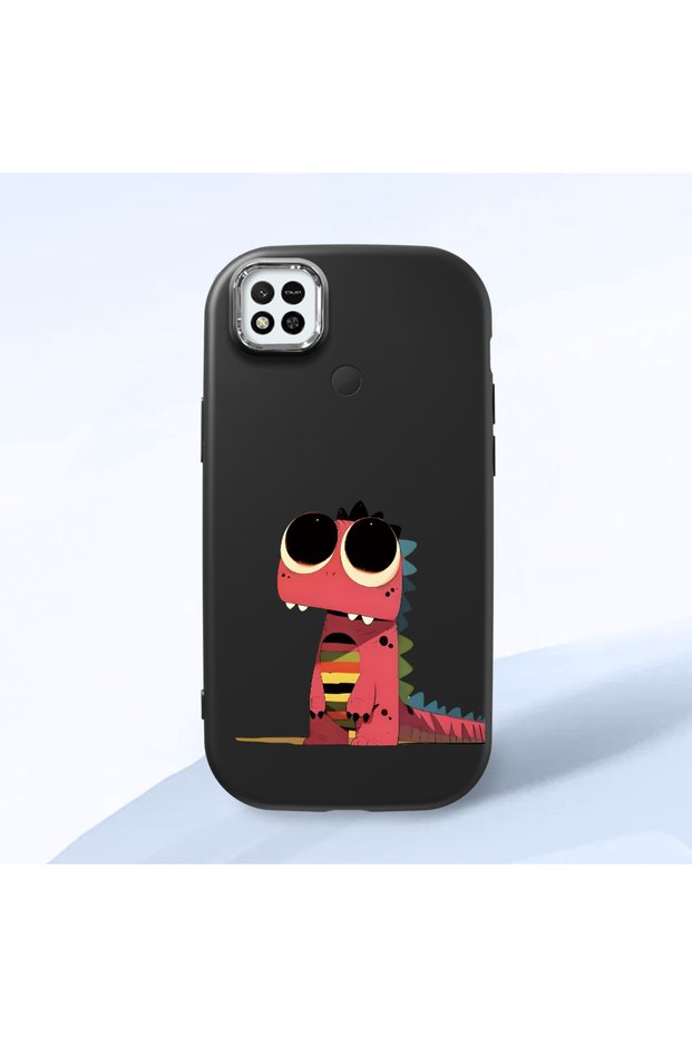 Redmi 9C/10A Compatible Black Silicone Case with Shock-Absorbing Camera Protections