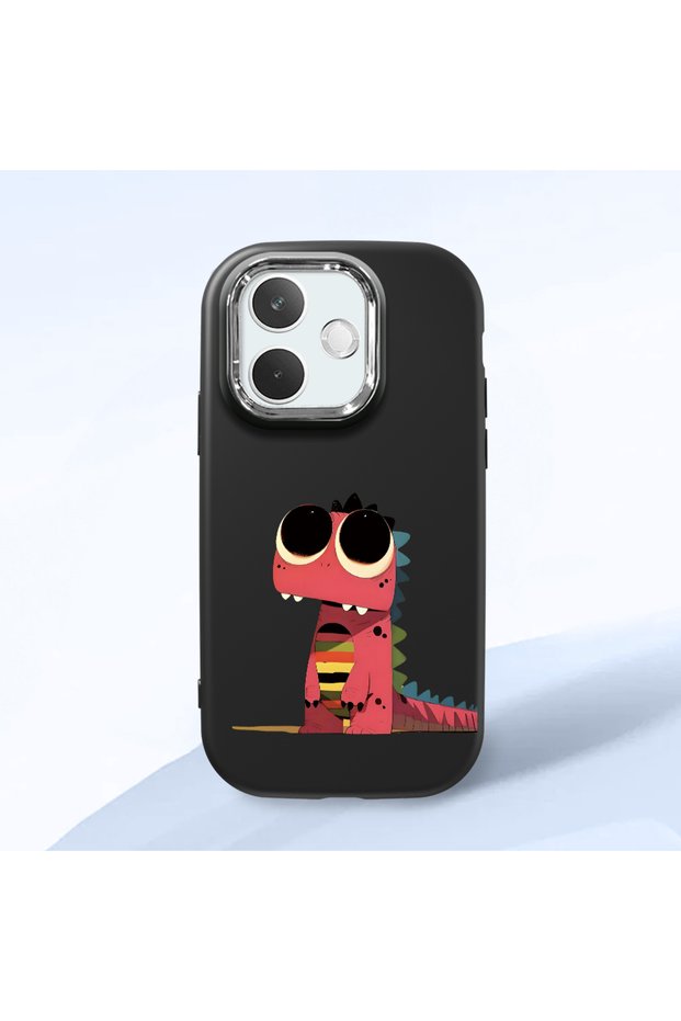 Oppo A5 Pro 4G/5G Compatible Shock-Absorbing Camera Protected Black Silicone Case
