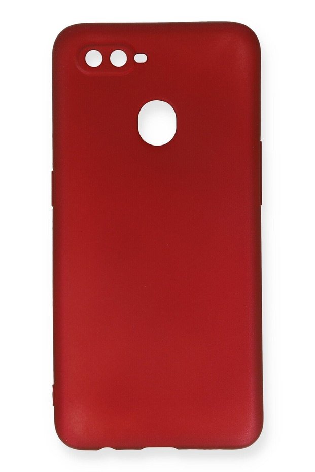 Compatible Case for Oppo A12 Yumauask Colorful Flexible Premium Rubber Silicone - Burgundy