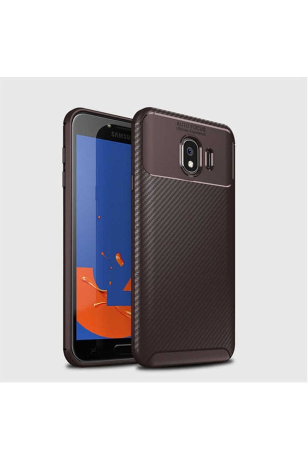 Compatible Case for Samsung Galaxy J4 Carbon Design Slim Protect Camera Lens Cover