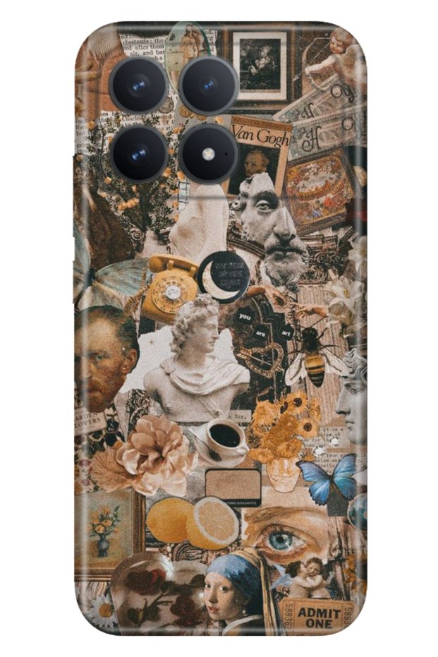 Poco F8 Pro 6.59" Case Colorful Silicone Printed Tpu Vangogh