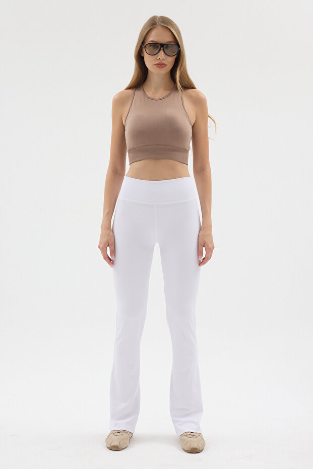 Women's High-Waist Shaping Flared Leggings
