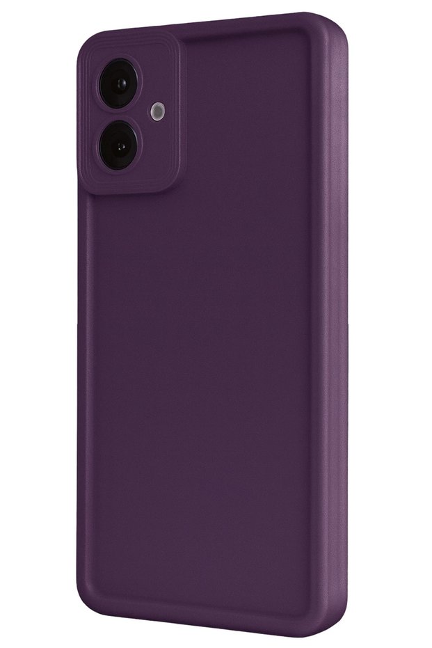 Aconcept Galaxy A07 Viera Silikon (72112) - Mürdüm