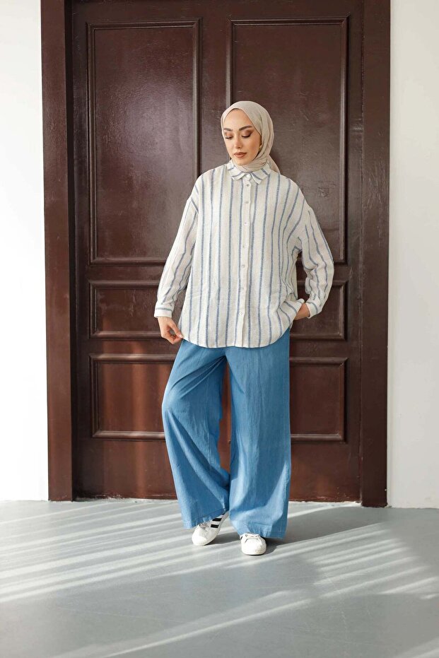 جينز - أزرق