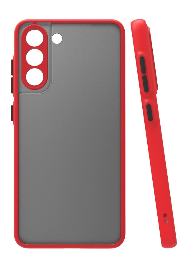 Aconcept Galaxy S21 Fe Case Montreal Silicone Cover (234146) - Red