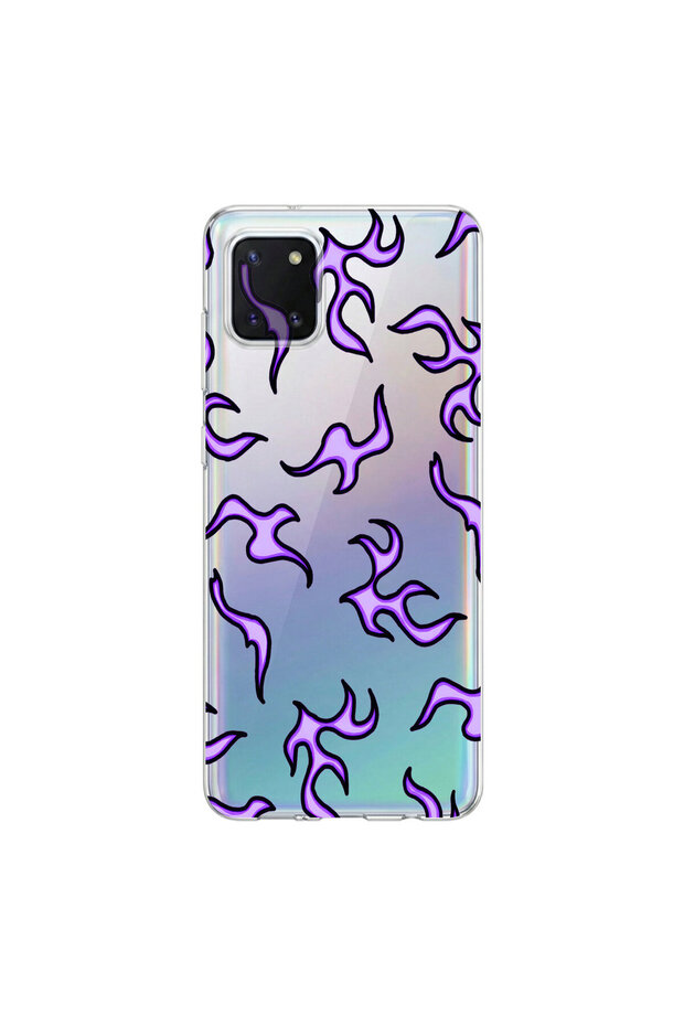 Samsung Galaxy Note 10 Lite Compatible Wallpaper 3 Design Transparent Case