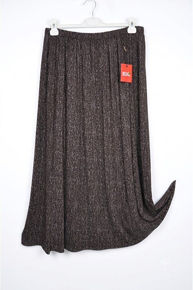 Plus Size Pigment1 Combed Cotton Elasticated Maternity Skirt
