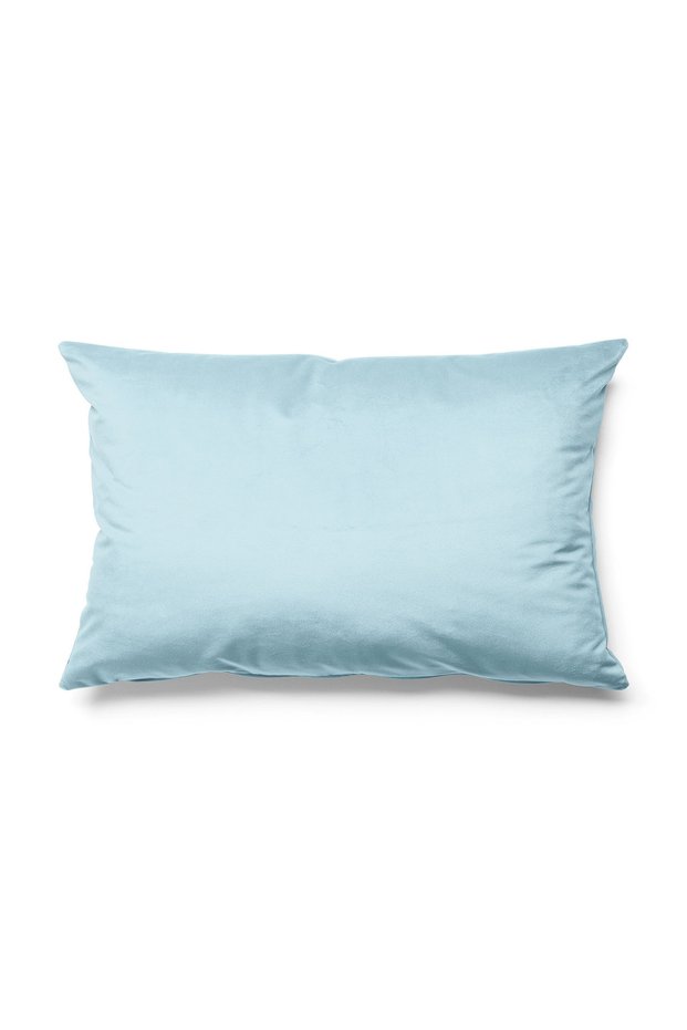 50X30 cm Solid Color Decorative Throw Pillow Cover Digital Printed Suede Fabric