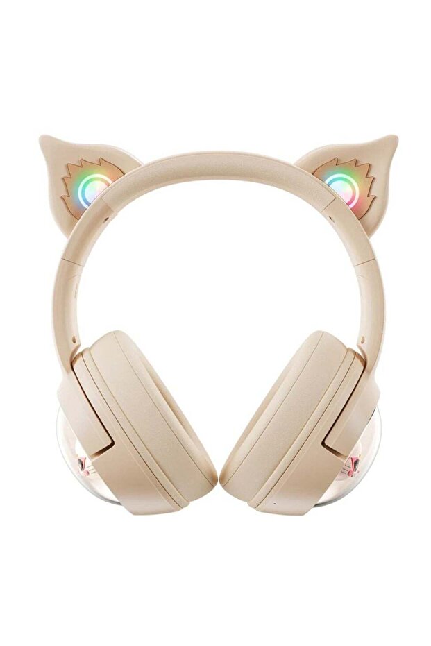 B5 RGB Bluetooth Wireless Gaming Headset Cat Ear
