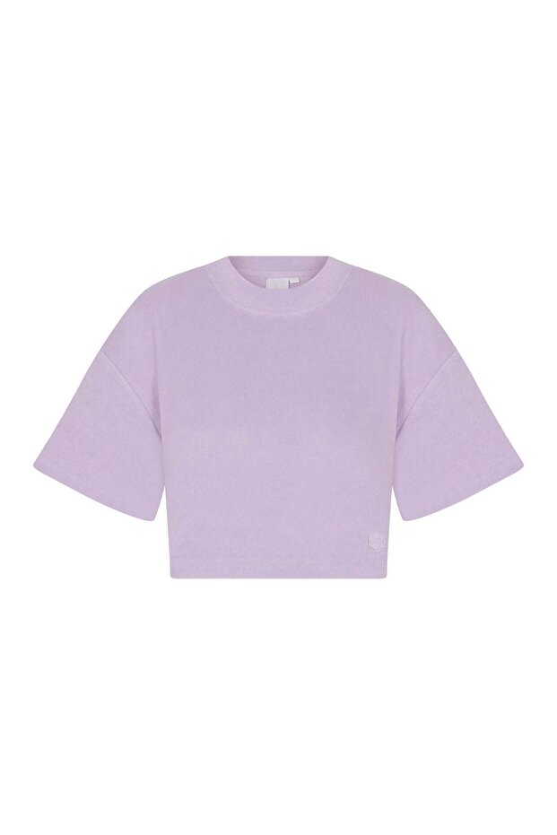 Byblos Terry Towel Tshirt Lavender
