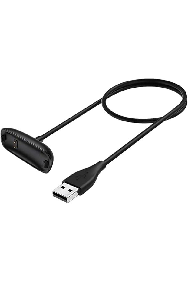 قاعدة شحن للساعة، كابل شحن USB بطول 100 سم، متوافق مع Fitbit Inspire 2، R
