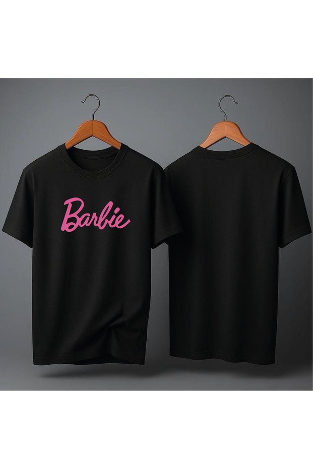 barbie baskılı oversize t-sirth