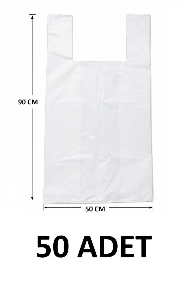50 Pieces of 50X90 cm Thick Durable White Bags, Goods Transport Bags, Large 50X90 cm Bags, Not Suitable for Contact with Food! ! !