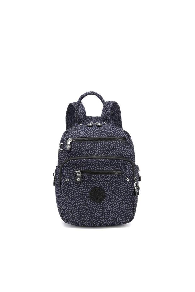 Small Size Crinkle Fabric Women's Backpack 3386