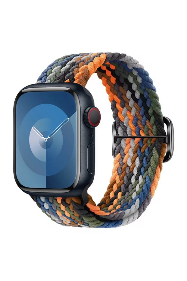 38mm 40mm 41mm 16 colorful Braided Solo Loop For Apple watch Ultra band 40mm 44mm 41mm 38mm 49mm 45m