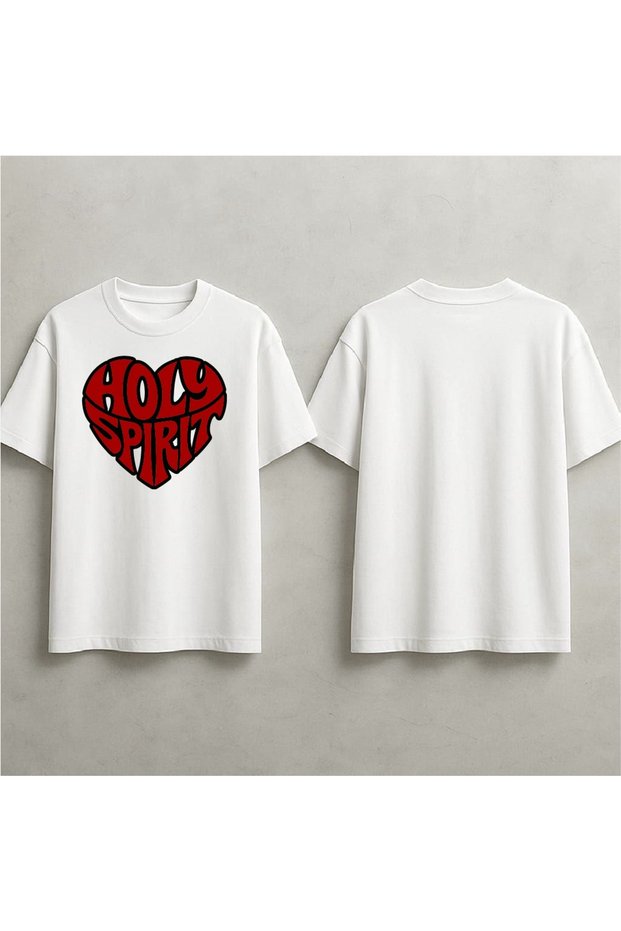 Holy Spirit Printed Oversized T-Shirt