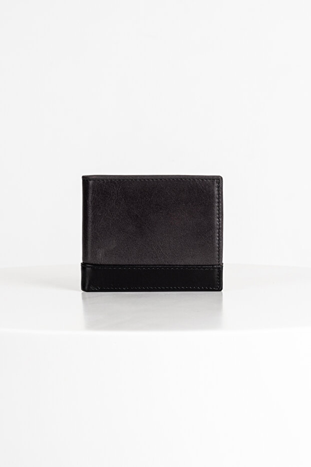 Reda Men's Leather Wallet Anthracite