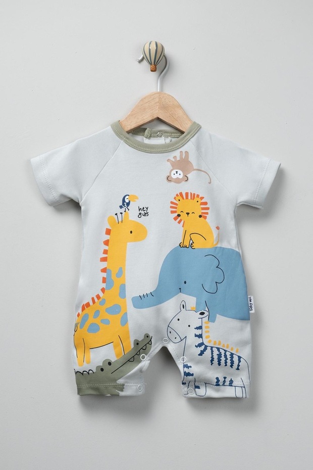 Animaşs Baby Boy Summer Jumpsuit