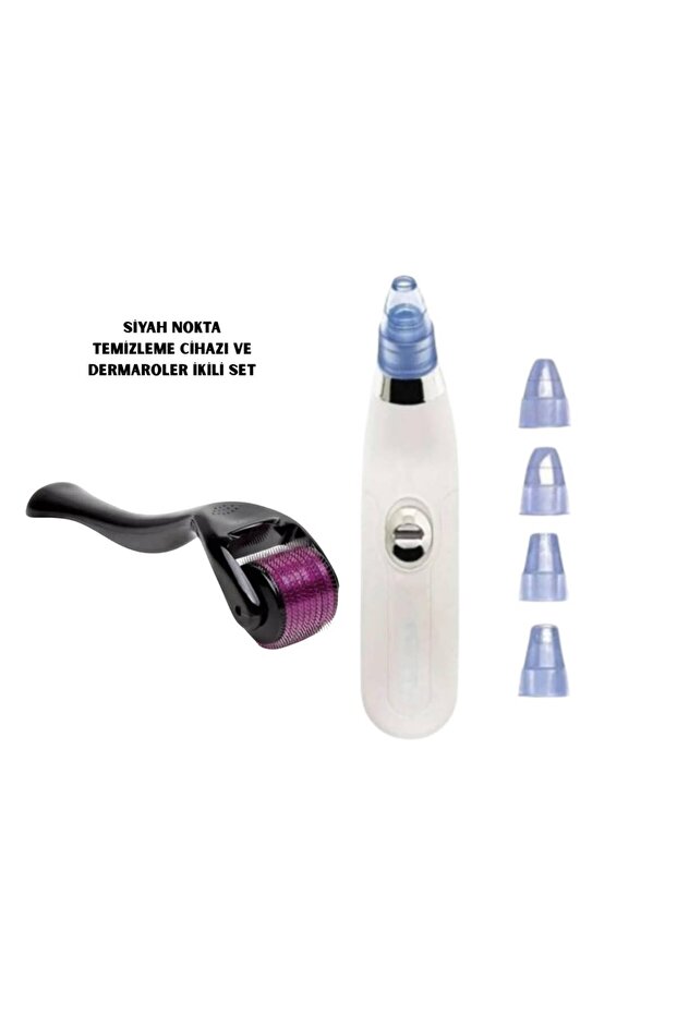 Dermaroller + Blackhead Remover Set