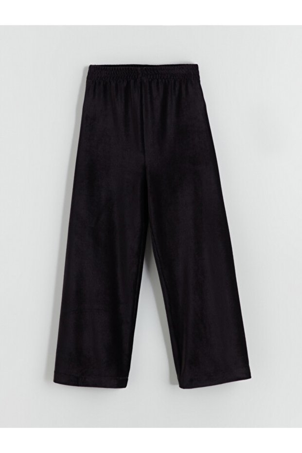 Esvab • Modern & Distinctive Corded Waist Velvet Girls' Sweatpants