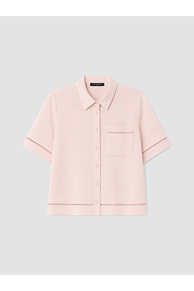 Nevavm Short-Sleeved Women's Shirt with a Difference